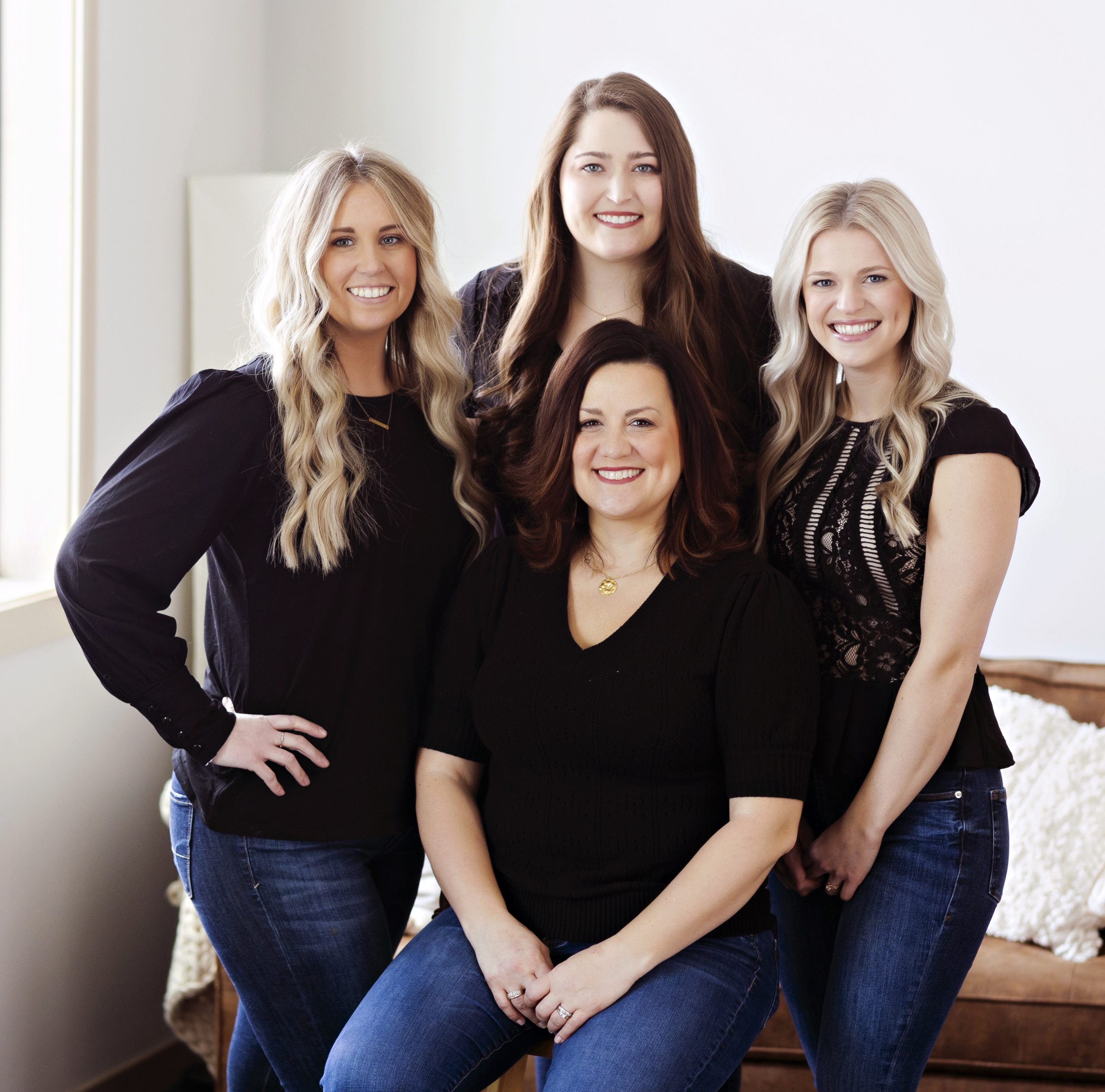 Smiling toddler girl